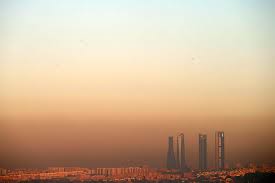 Contaminación en Madrid, vista desde Pozuelo de Alarcon. JAVIER BARBANCHO